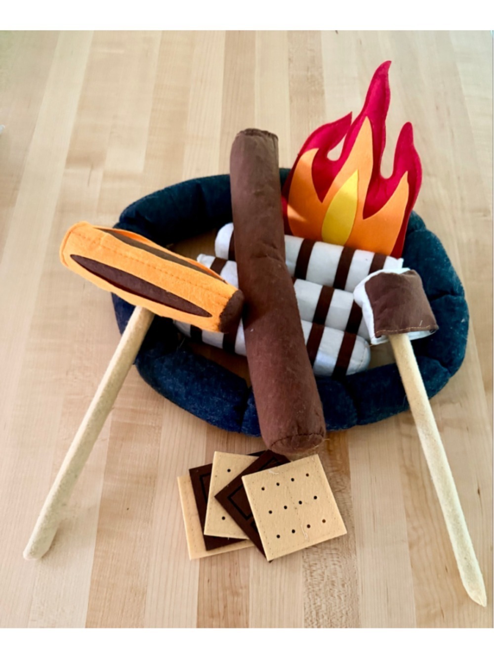Felt Campfire Playset